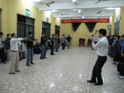 Các anh em lớp B4 tập buổi đầu năm mới Tân Mão (13.02.2011)